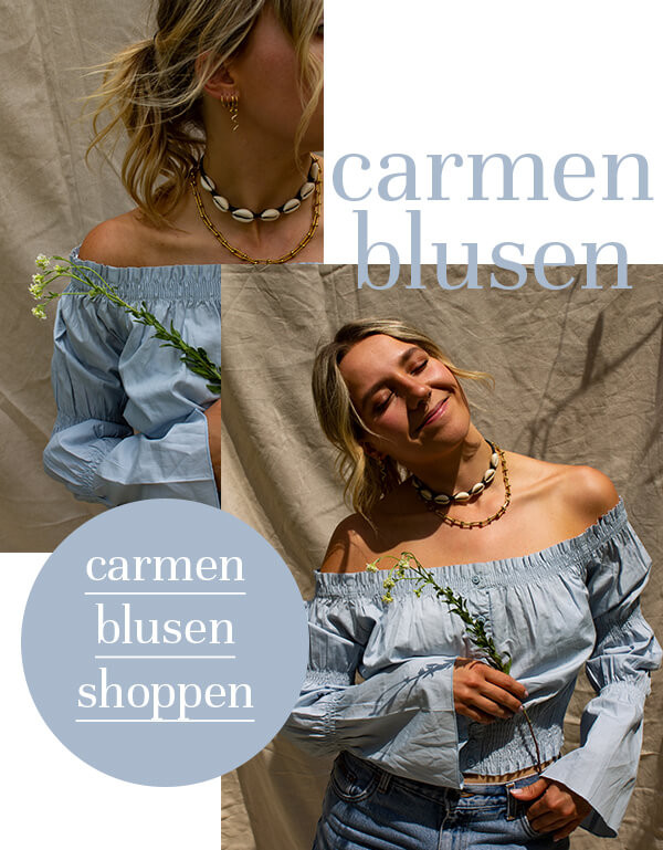 Secondhand Carmen Blusen