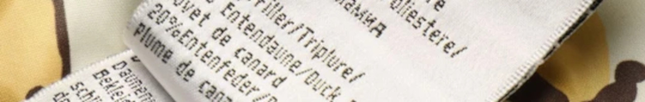 Pflege von Daunen Pflegeetikett Daunen