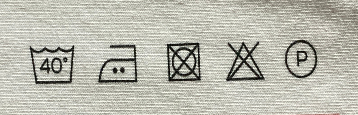 Pflegeanleitung für einen Jerseystoff