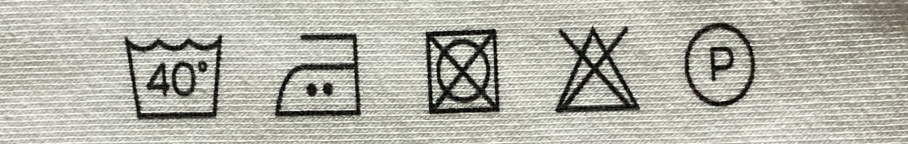 Pflegeanleitung für einen Jerseystoff