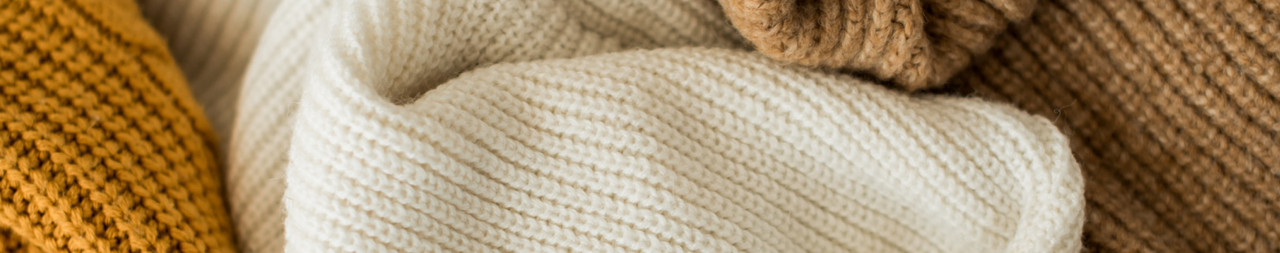 Pflege von Wolle Verschiedene Wollpullover