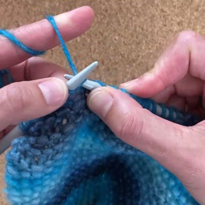 Schal stricken lernen