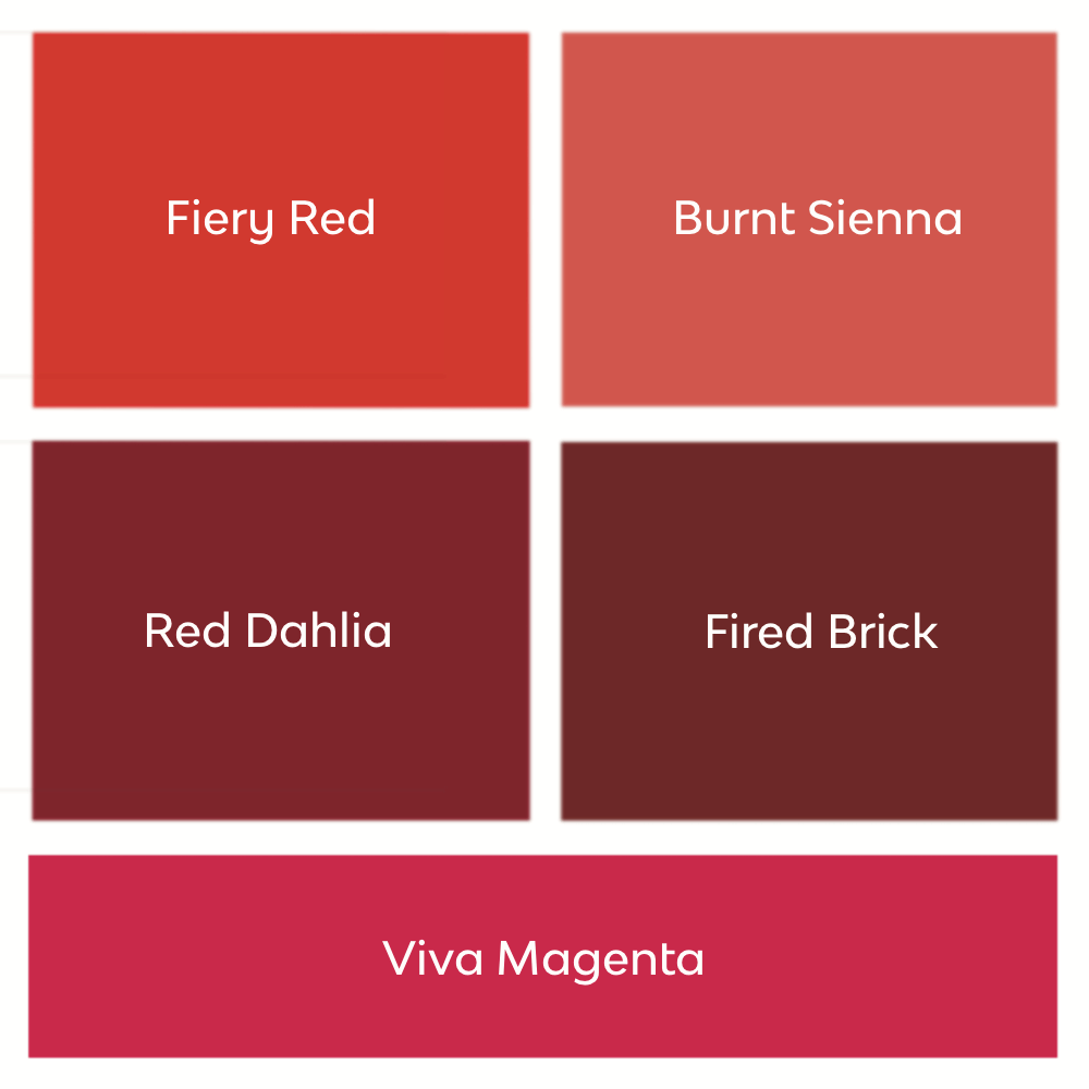 Rote Trendfarben Herbst Winter 2023