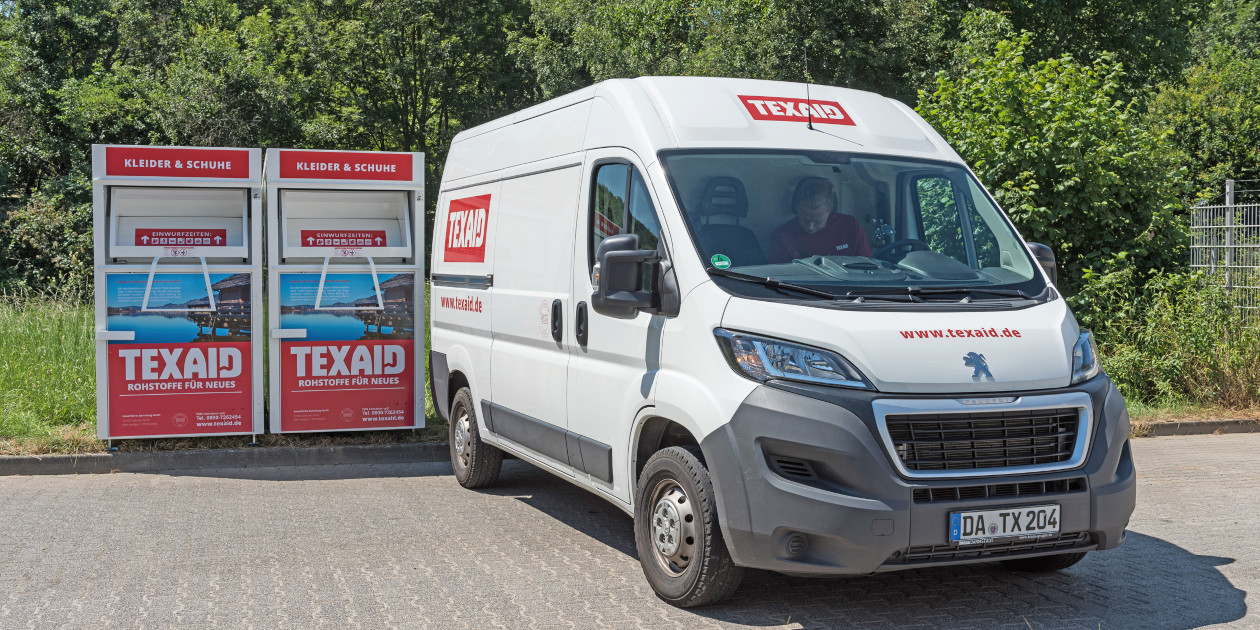 Texaid Container und Transporter